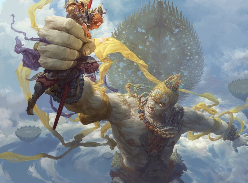 artwork, 720P, monkey, Sun Wukong