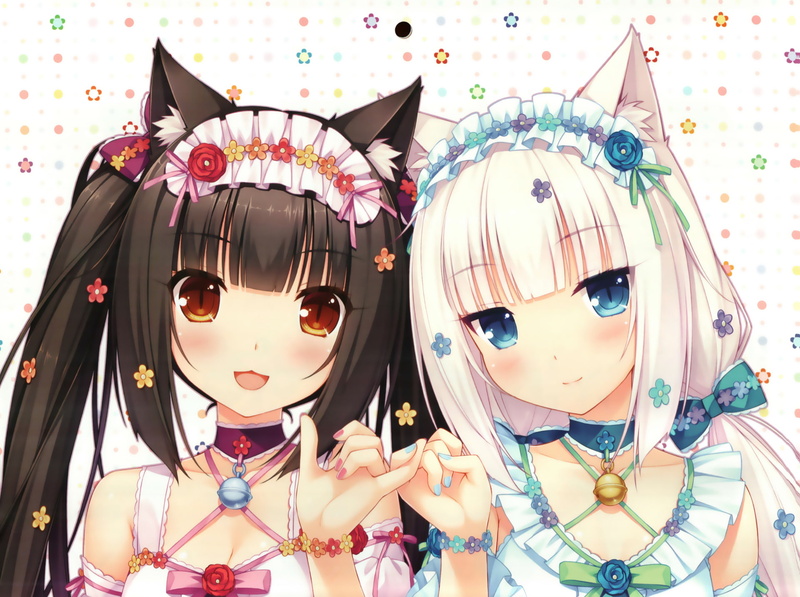 Chocola (Nekopara), Nekopara, 1080P, Anime, Vanilla (Nekopara)