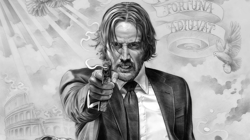 John Wick: Chapter 2, Movie, Keanu Reeves, 1080P