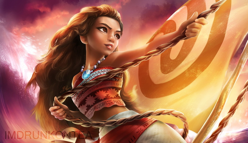 Moana (Movie), Moana, Moana Waialiki, Movie, 1080P