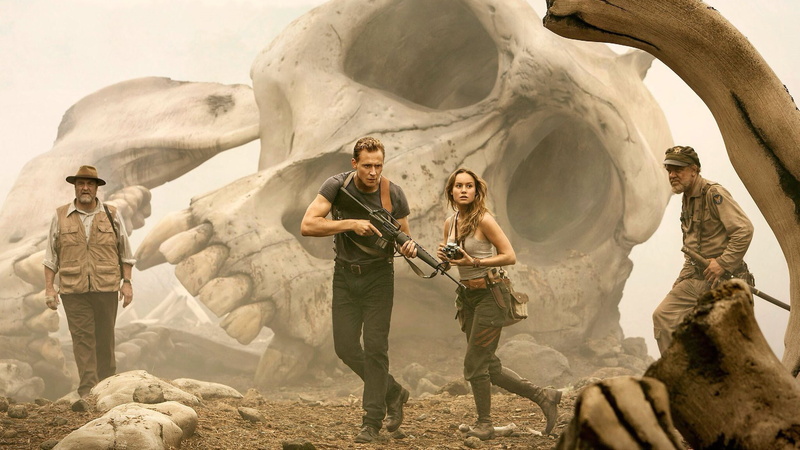 Brie Larson, Tom Hiddleston, Kong: Skull Island, 1080P