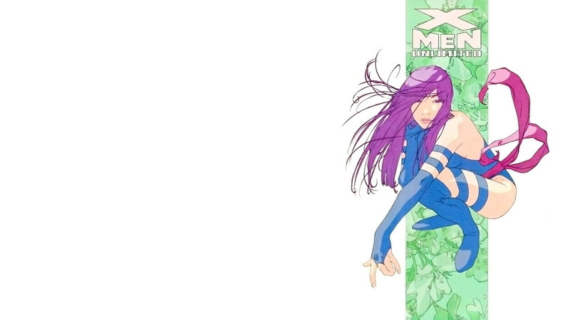 Psylocke, young women, women, X-Men, one person, x, casual clothing, front view, studio shot, multi colored, lifestyles, hairstyle, adult, men