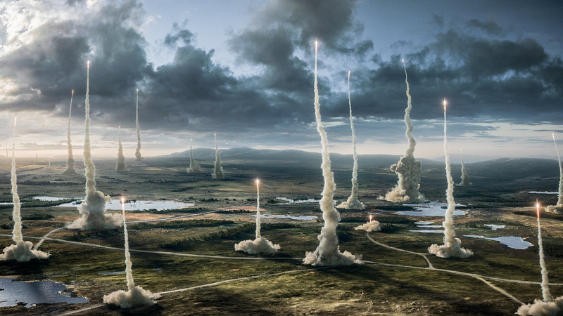water, no people, cloud - sky, nature, travel destinations, power in nature, land, storm cloud, sky, pollution, storm, x men apocalypse landscape rocket