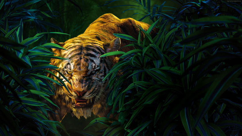 Best movies of 2016, 4K, The Jungle Book, Shere Khan