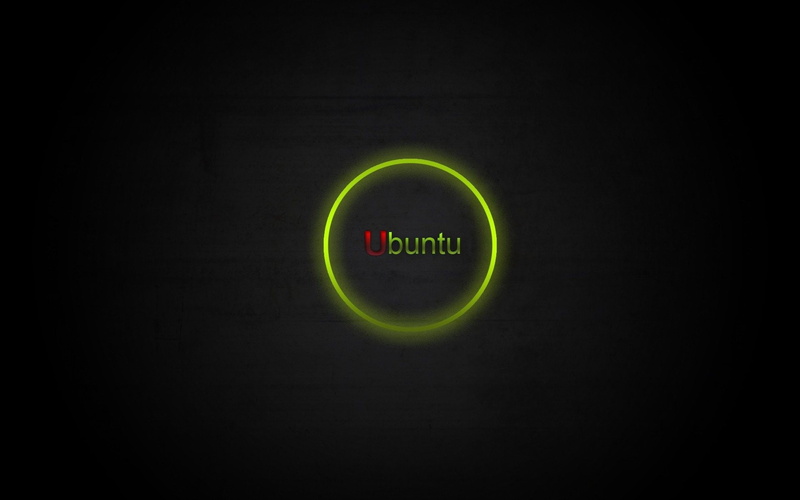 computer icon, green color, Ubuntu, text, no people, western script, futuristic, internet, illuminated, black color, Linux, 1080P, copy space, Debian gnu