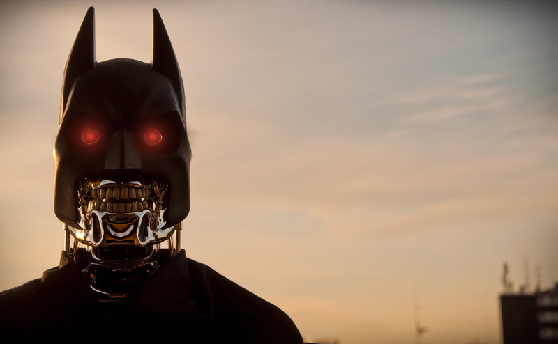 T-800, toy, figurine, Terminator, 1080P, Batman, robot
