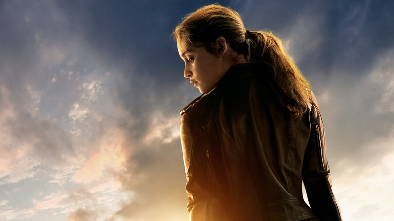 4K, 8K, 8K, Sarah Connor, Terminator Genisys, Emilia Clarke