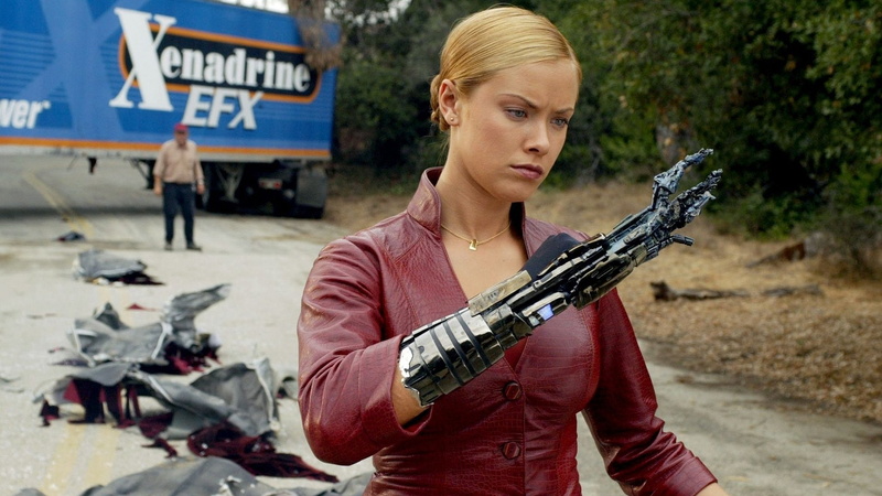 movies, Terminator 3: Rise of the Machines, Terminator, 1080P, blonde, Kristanna Loken, cyborg, 2003 (Year)