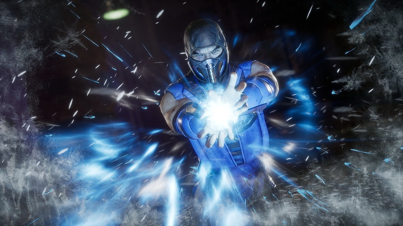 The game, Sub-Zero, Fighter, Mortal Kombat 11, Mortal Kombat, Cremant, 1080P, ice