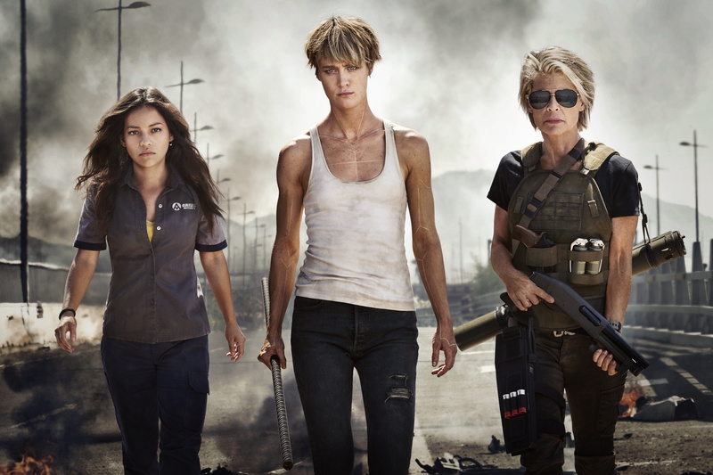 Mackenzie Davis, Linda Hamilton, Terminator, Terminator: Dark Fate, Sarah Connor, 5K, Natalia Reyes