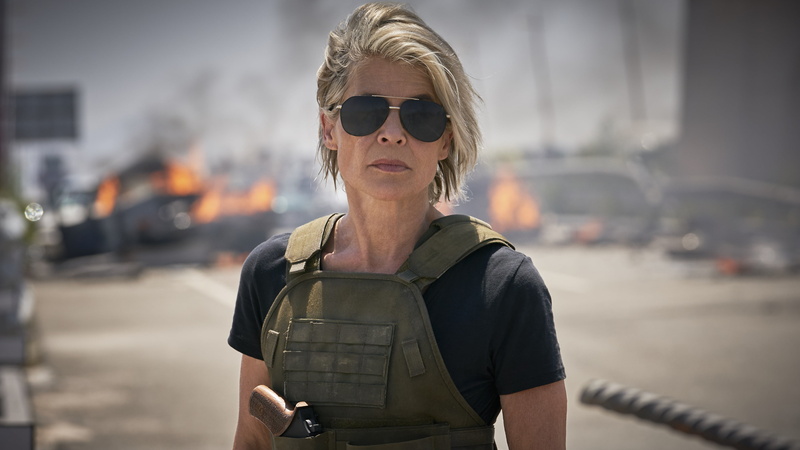 Sarah Connor, Terminator, 4K, Terminator: Dark Fate, Linda Hamilton