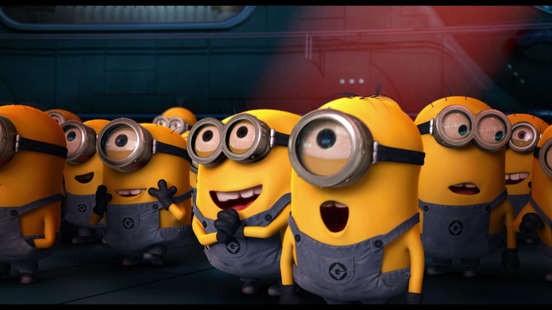 yellow, cute, despicable Me, minion, funny, 1080P