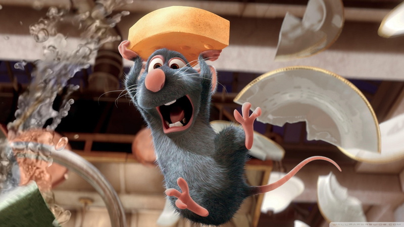 no people, one animal, focus on foreground, mouth, close-up, fun, animal representation, animal, representation, mammal, day, Ratatouille, movies, animal body part