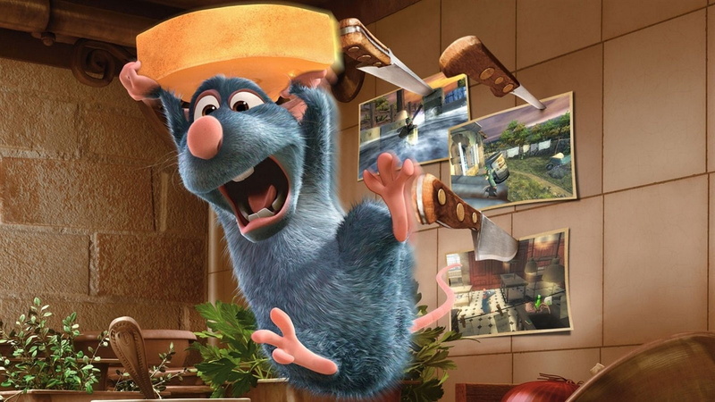 Mouse, Movie, Ratatouille (Movie), Ratatouille, Remy (Ratatouille), 720P