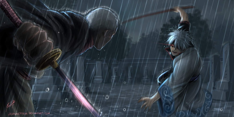 real people, anime, performance, men, technology, standing, Sakata Gintoki, working, gintoki, illuminated, stage, three quarter length, Gintama, arts culture and entertainment