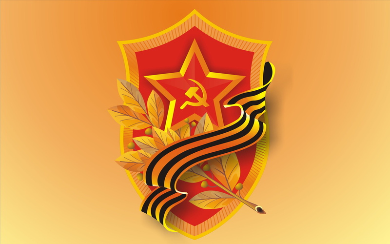 USSR, simple background, digital art, Russia, 2K