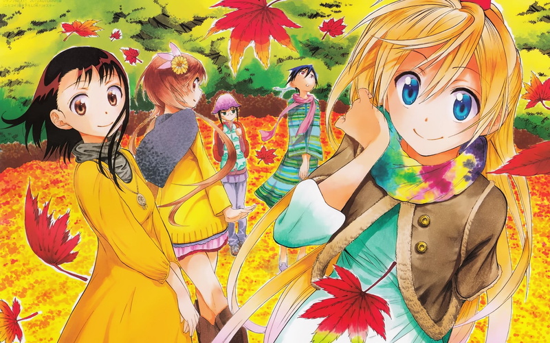 sculpture, human representation, yellow, Tsugumi Seishirou, art and craft, outdoors, 1080P, clothing, Kirisaki Chitoge, representation, creativity, day