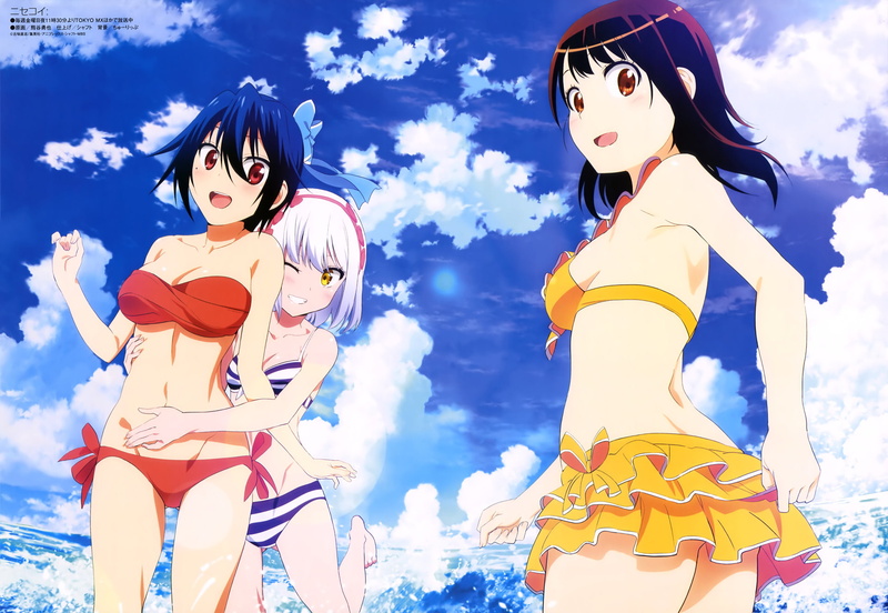 Kosaki Onodera, Seishirou Tsugumi, 1080P, Nisekoi, Anime, Paula McCoy