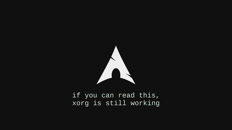 black, 2K, Archlinux, humor