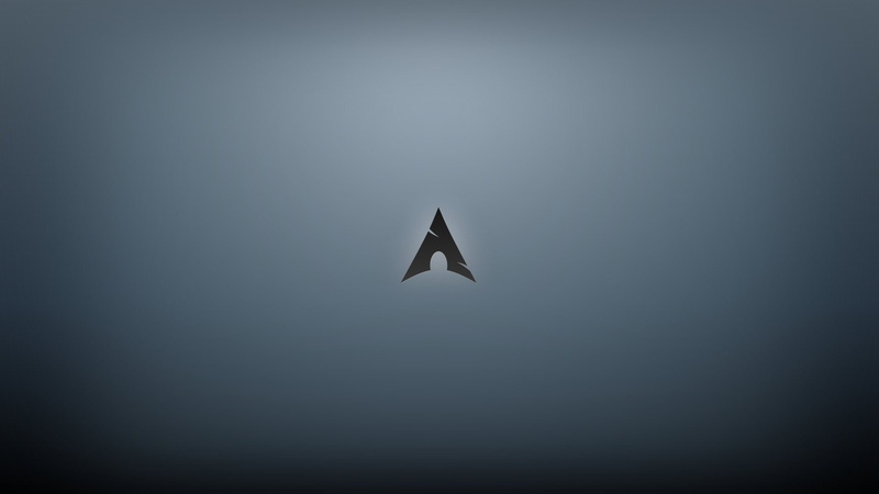 water, computer icon, studio shot, copy space, mid-air, simplicity, gray, nature, blue background, 1080P, fog, shape, freedom, spotlight, archlinux linux logo