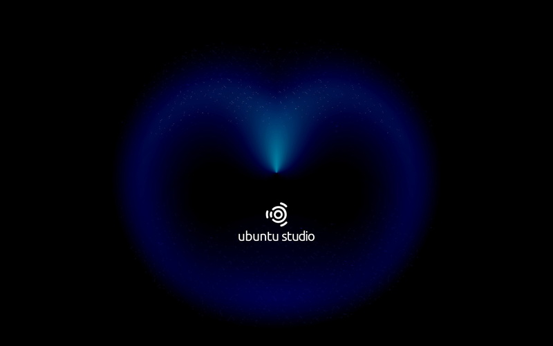 2K, Black, Ubuntu Studio, Dark, Cosmic, HD