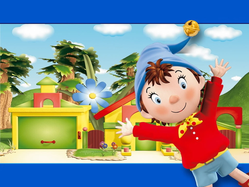 human representation, sky, yellow, 480P, cartoon, noddy, childhood, blue, nature, toy, smiling, boy, table, multi colored, gnome, leisure activity, balloon