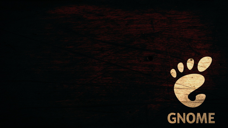4K, wood, Linux, GNOME, dark, abstract