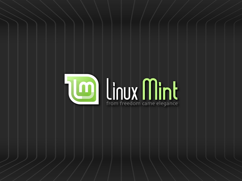 room, technology, logos, 720P, art, striped, hd, mint, x, dark, texture, linux