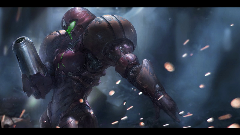 Metroid Prime, 2K, Video Game Art, Metroid, Samus Aran, video games