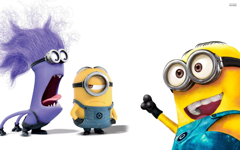 2K, movies, indoors, still life, representation, minions, white background, studio shot, simple background, animated movies, choice, close-up, cut out