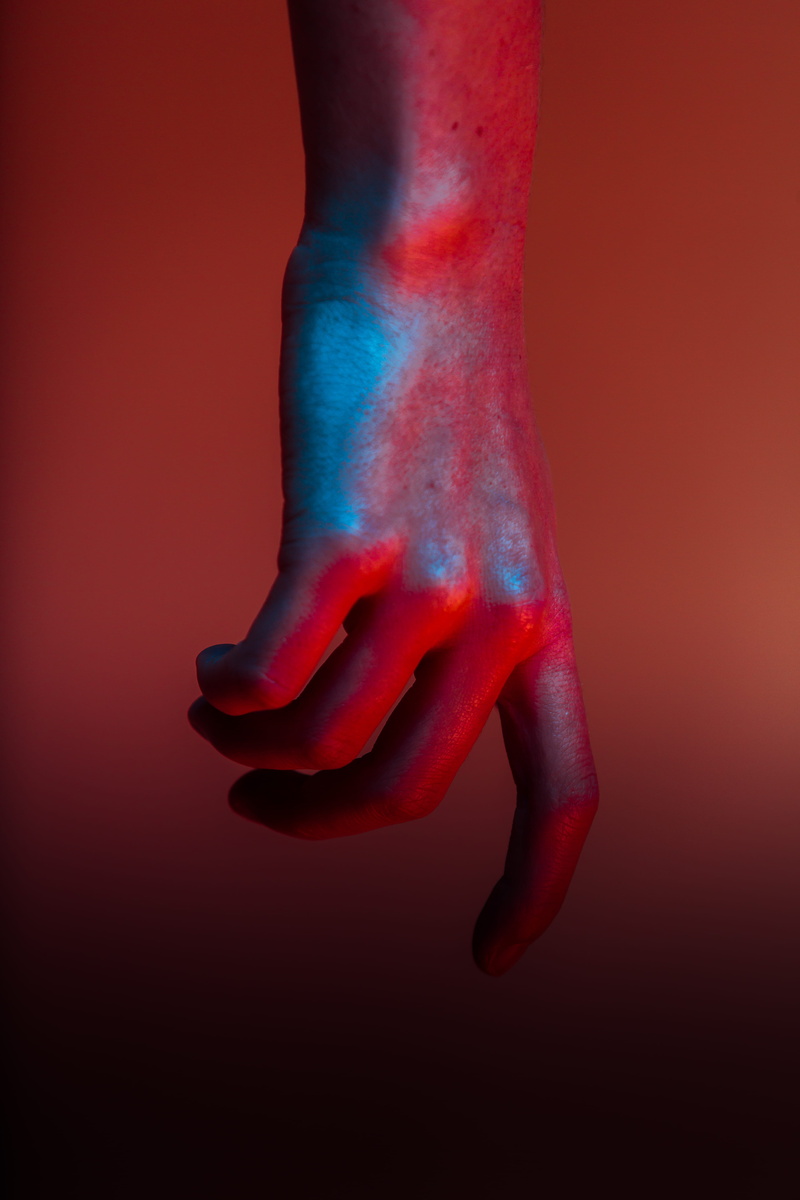 limb, colored background, focus, hand, limp, barefoot, 5K, healthcare and medicine, human foot, s, human hand, hand gesture, human leg, studio shot, life