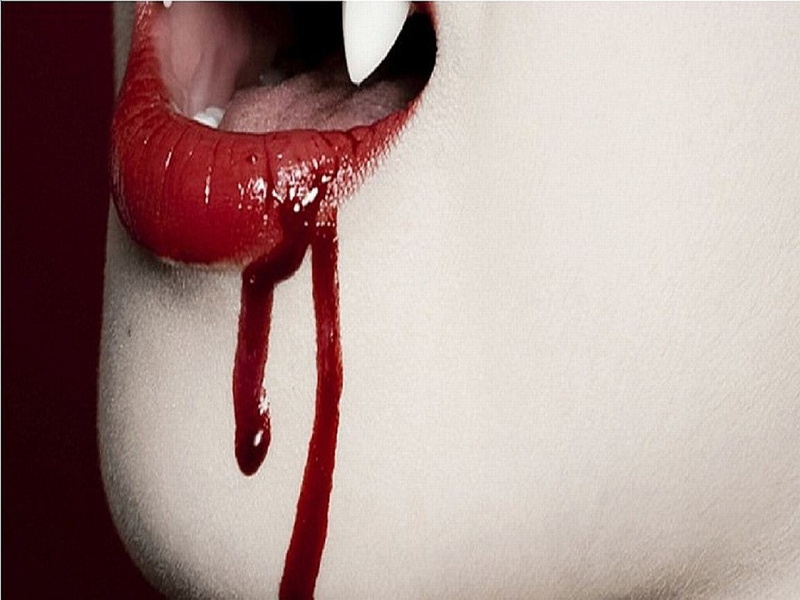 violence, close-up, crime, social issues, vampire, physical injury, 720P, human blood, adult, aggression, fear, red, one person, hand, body part, ominous