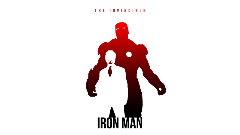 minimalistic, marvel, posters, movies, 1080P, jr, robert, text, art, iron, Robert Downey Jr, comics, hd, avengers, Iron Man, silhouettes, downey, man