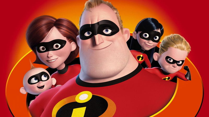 Dash Parr, looking at camera, body part, young adult, happiness, females, Mr. Incredible, people, celebration, Elastigirl, adult, Movie, indoors, fun, Jack-Jack Parr