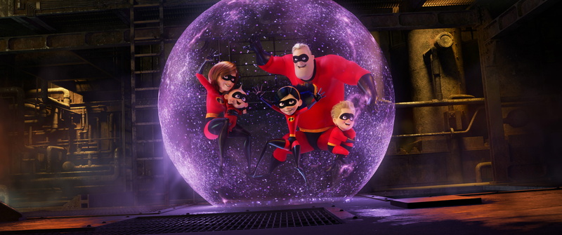 Pixar, 2018, Incredibles 2, 4K, Animation