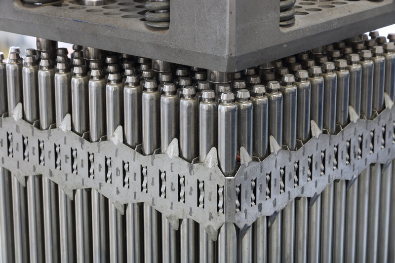 backgrounds, silver colored, germany, presurized water reactor, industry, outdoors, alloy, reactor, metal, in a row, fuel rod, day, power plant, radiator