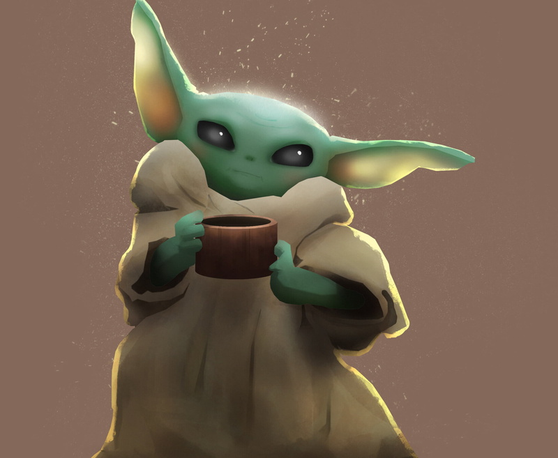 Grogu, 1080P, Star Wars, The Mandalorian