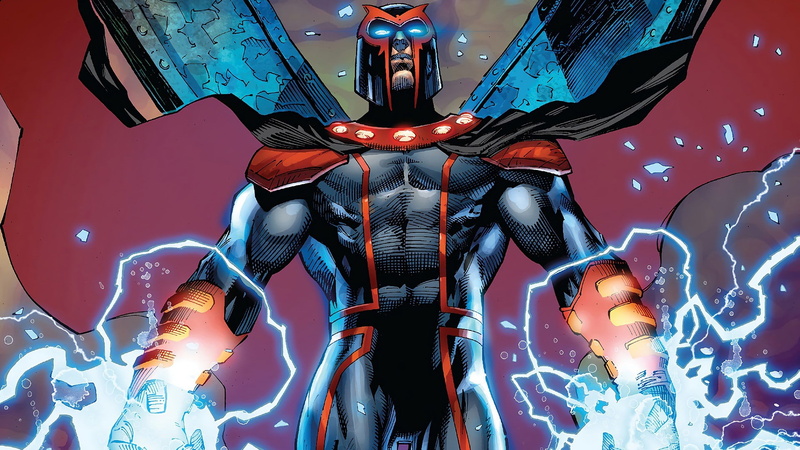 Marvel Comics, Magneto, frontal view, 1080P