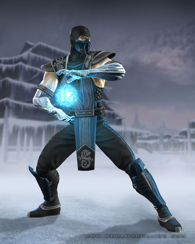 kombat, Sub-Zero, hd, video, Mortal Kombat, games, art, subzero, mortal, x, 2K