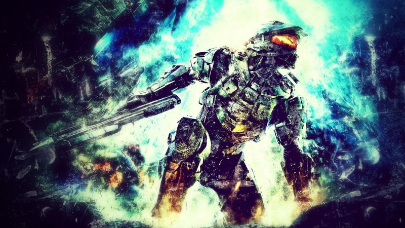 video games, standing, nature, motion, real people, enjoyment, water, government, Halo 4, 1080P, Master Chief, grey, suit, auto post production filter