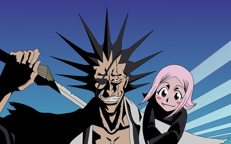 1080P, representation, creativity, built structure, human representation, sky, craft, art and craft, clear sky, Bleach, Kusajishi Yachiru, architecture