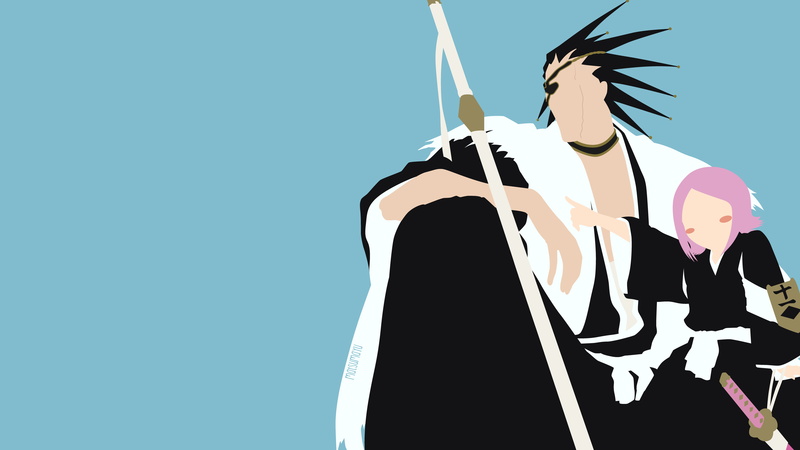 Yachiru Kusajishi, Bleach, 5K, Kenpachi Zaraki