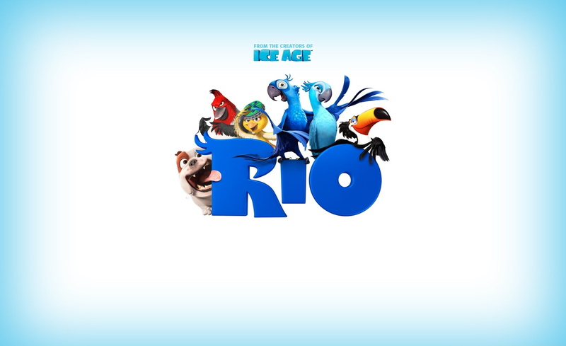 Cartoons, gesturing, bonding, rio 3d movie, age, women, copy space, young women, men, digital, rio film, limb, full length, togetherness, rio 2011 movie