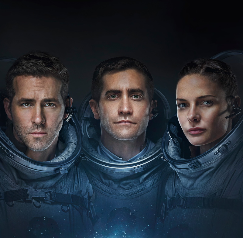 Life, 4K, Rebecca Ferguson, 2017, Jake Gyllenhaal, 8K, Ryan Reynolds