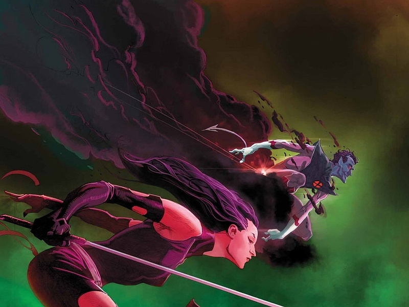 Psylocke (Marvel Comics), 720P, Nightcrawler (Marvel Comics), X-Men, Uncanny X-Men