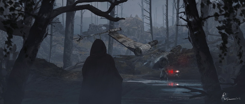 BB-8, 1080P, Star Wars, Star Wars: The Force Awakens, X-wing