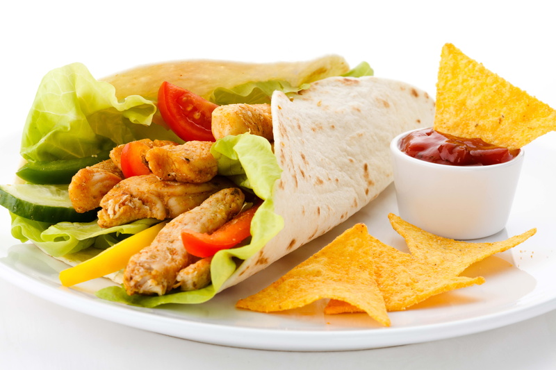 refreshment, taco, chicken Meat, meat, vegetable, studio shot, still life, salsa, fajita, tortilla Dish, 5K, nacho chip, serving size, fruit, dinner, mexican food