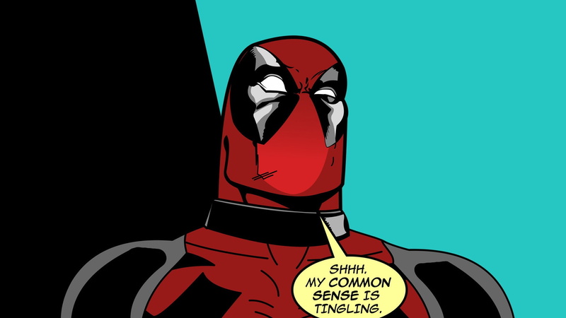 Merc with a mouth, Deadpool, Marvel Comics, 1080P