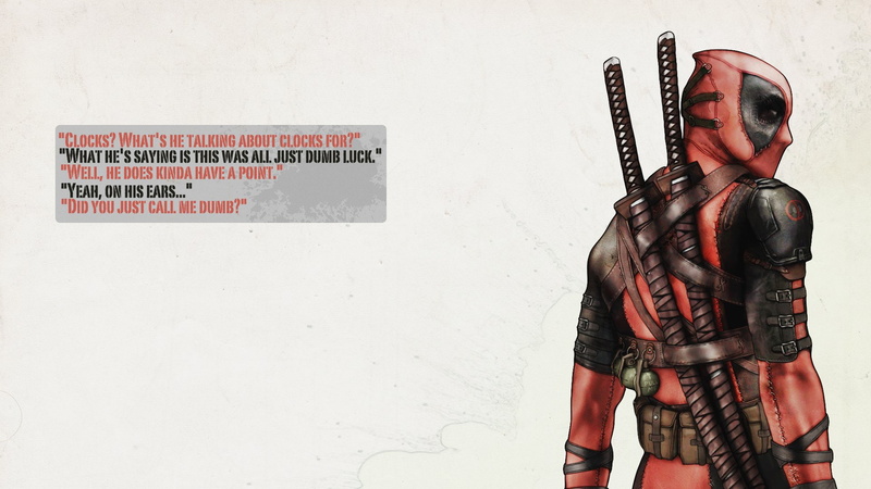 Deadpool, Comics, 1080P, Merc with a Mouth