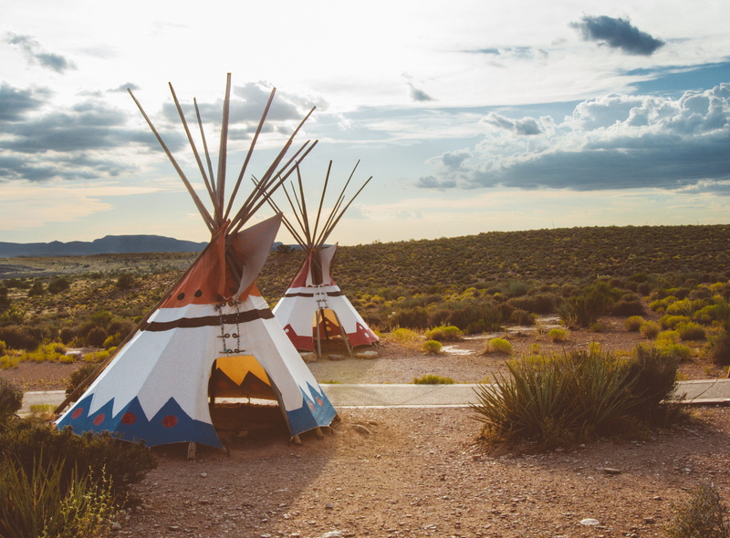 tranquility, tents, white, two, field, scenics - nature, shelter, grand, tipi, tranquil scene, water, no people, day, canyon, tree, desert, 2K, built structure
